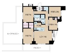 パレステージ高幡不動の間取り画像