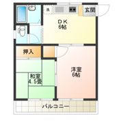 コーポ吉田の間取り画像