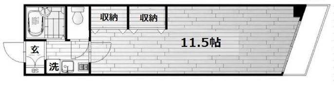 グランメールの間取り画像
