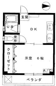 サンライズ高円寺の間取り画像