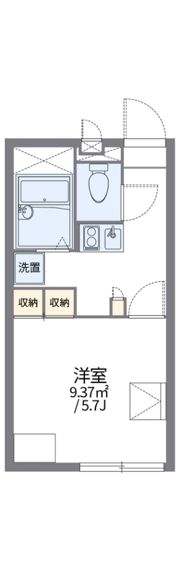 レオパレスM＆Sの間取り画像
