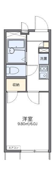レオパレスハーベスト馬事公苑の間取り画像