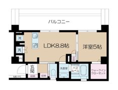 ダイアパレス赤坂の間取り画像