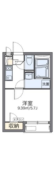レオネクストやまゆりの間取り画像