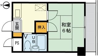グリーンハイムみわの間取り画像