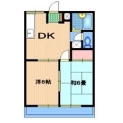 ハイツ原田の間取り画像