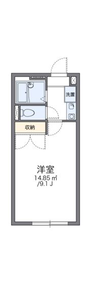 レオパレス東洋の間取り画像
