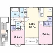 セレニティ コートIIの間取り画像
