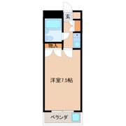 メビウスコート国立の間取り画像