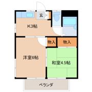 ライトハウスAの間取り画像