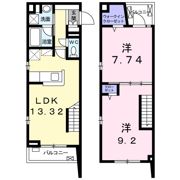 シュトラーレ四番町の間取り画像