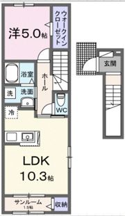 ル シエル Iの間取り画像