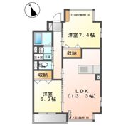 フローリストの間取り画像