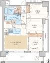 パレステージ錦糸町の間取り画像