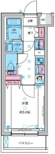 GENOVIA妙典の間取り画像