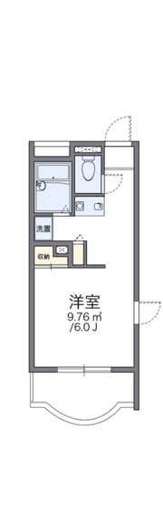 レオパレスパティオの間取り画像