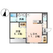 アプリコットDの間取り画像