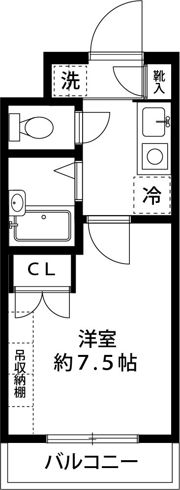 ルイーネ調布の間取り画像