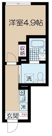 フェリーチェ桜上水Aの間取り画像
