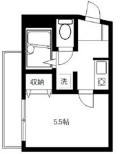 グランデュール富士見町A棟の間取り画像