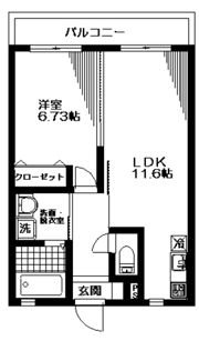 Bキャッスル東大宮の間取り画像