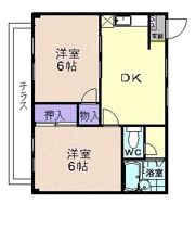 シティハイツオザワAの間取り画像