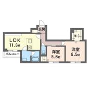 リラフォートの間取り画像