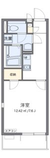 クレイノグラシアス ワンの間取り画像