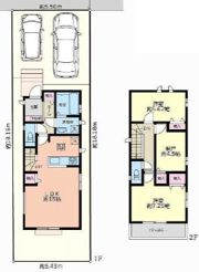 （仮称）西町4丁目戸建ての間取り画像