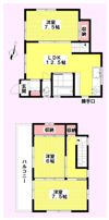 川越市砂戸建の間取り画像