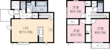 川越市霞ヶ関東 戸建貸家の間取り画像