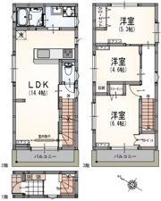 アルマコート中野の間取り画像