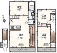 La R＆＃233；sidence Chicの間取り画像
