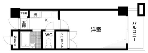 日神パレステージ玉川上水の間取り画像