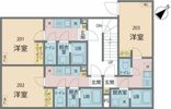 カインドネス立川IIの間取り画像