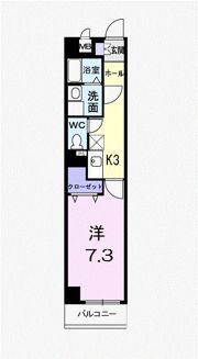 フラン ソレイユの間取り画像