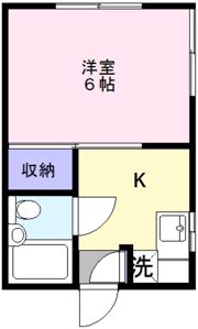 マリンハイツの間取り画像