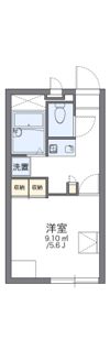 レオパレスホーヤ IIの間取り画像