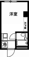 荻野ハイツの間取り画像
