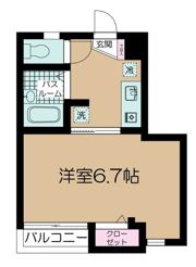 キャスル永福町の間取り画像