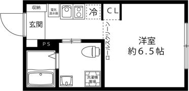 エスポアール明大前の間取り画像