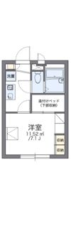 レオパレス豊藤IIの間取り画像
