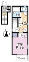 プティカァーネの間取り画像