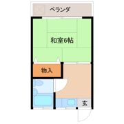 第一落合荘の間取り画像
