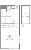 メインシティガーデン 新井弐番館の間取り画像