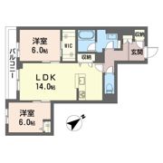 エターナル高松の間取り画像