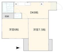 ハイツ アルバトロスの間取り画像