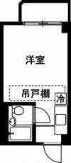 荻野ハイツの間取り画像