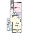 グランメゾン東久留米の間取り画像