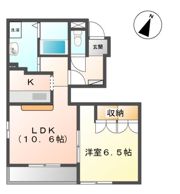 ラヴィータの間取り画像
